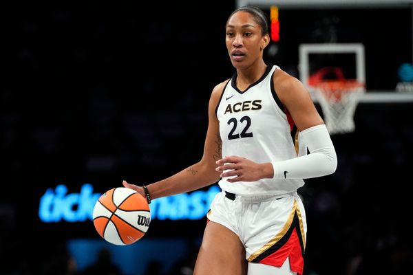 A’ja Wilson Exits Game with Wrist Injury, MRI Results Pending
